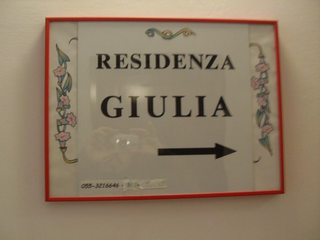Residenza Giulia Otel Floransa Dış mekan fotoğraf